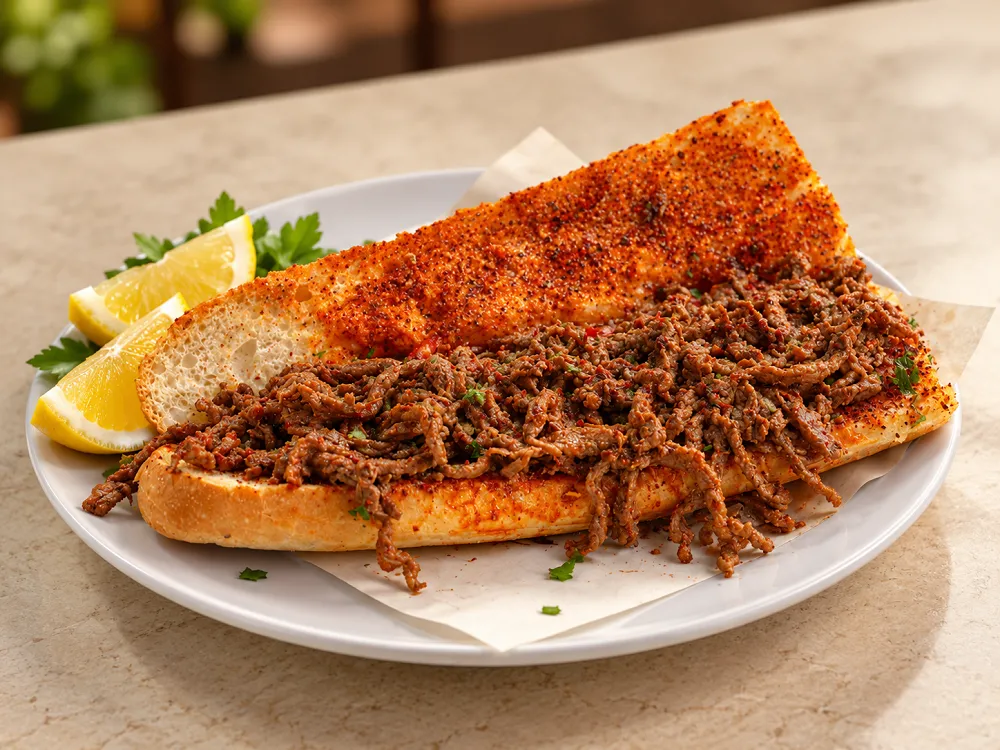 Et Tantuni Ekmek Arası