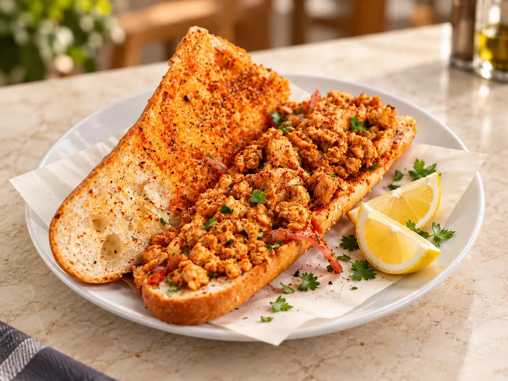 Tavuk Tantuni Ekmek Arası