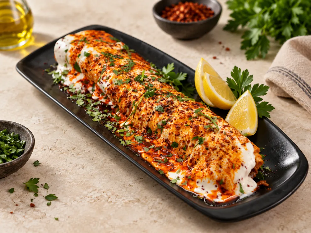 Yoğurtlu Et Tantuni